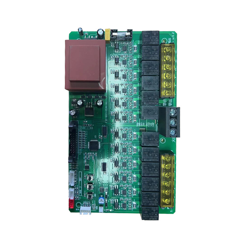 重庆电瓶车12路充电桩PCBA电路板方案开发刷卡扫码控制板带后台小程序